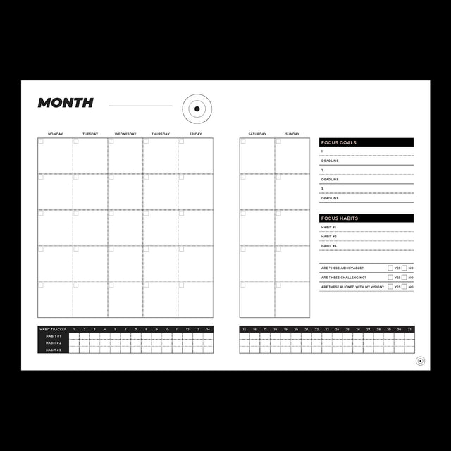 The FOCI Planner Bundle (4 Planners)